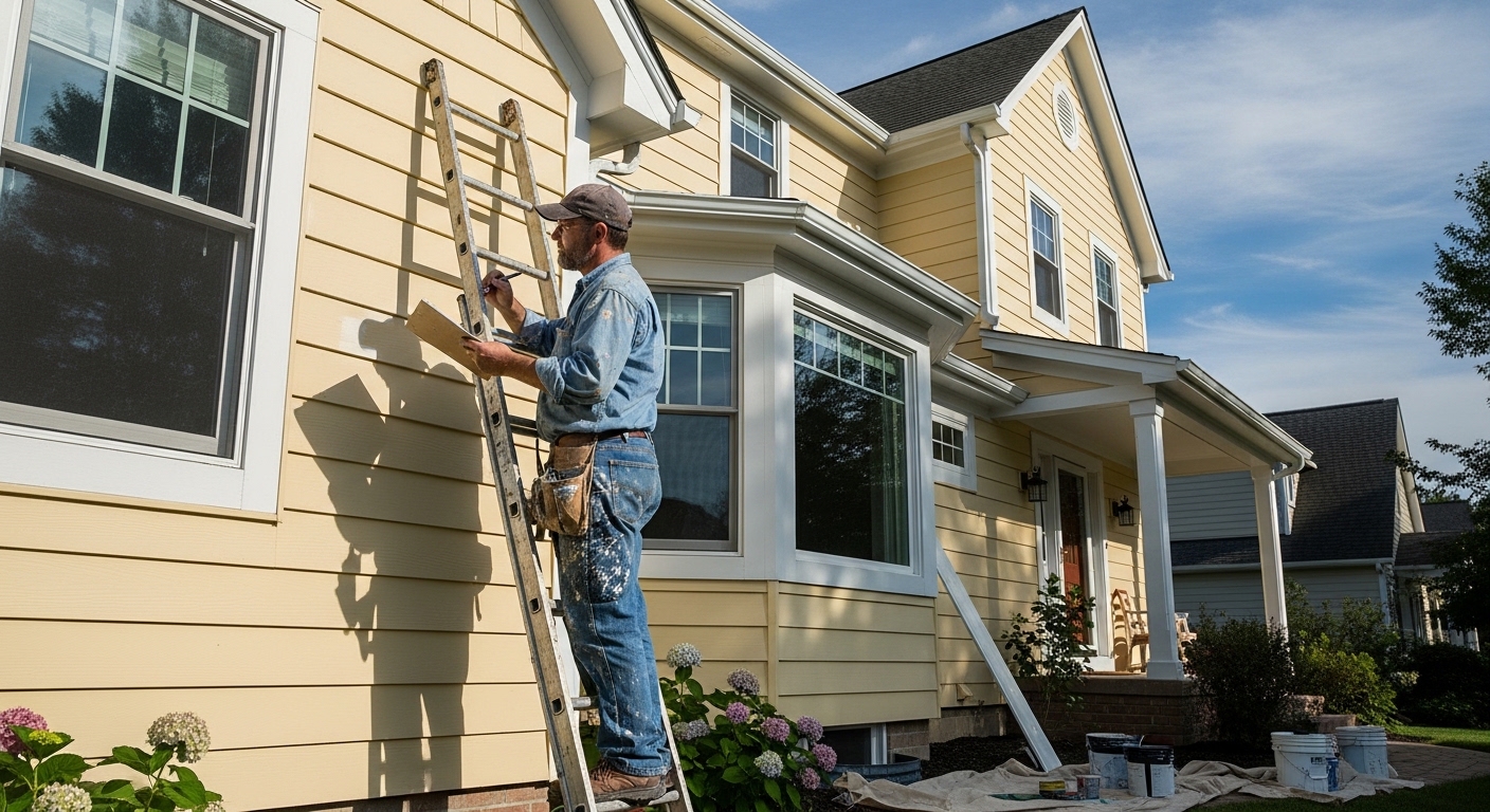 How To Estimate Exterior House Painting​?